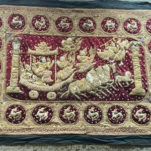 Very large (87”x57”) Kalaga Tapestry